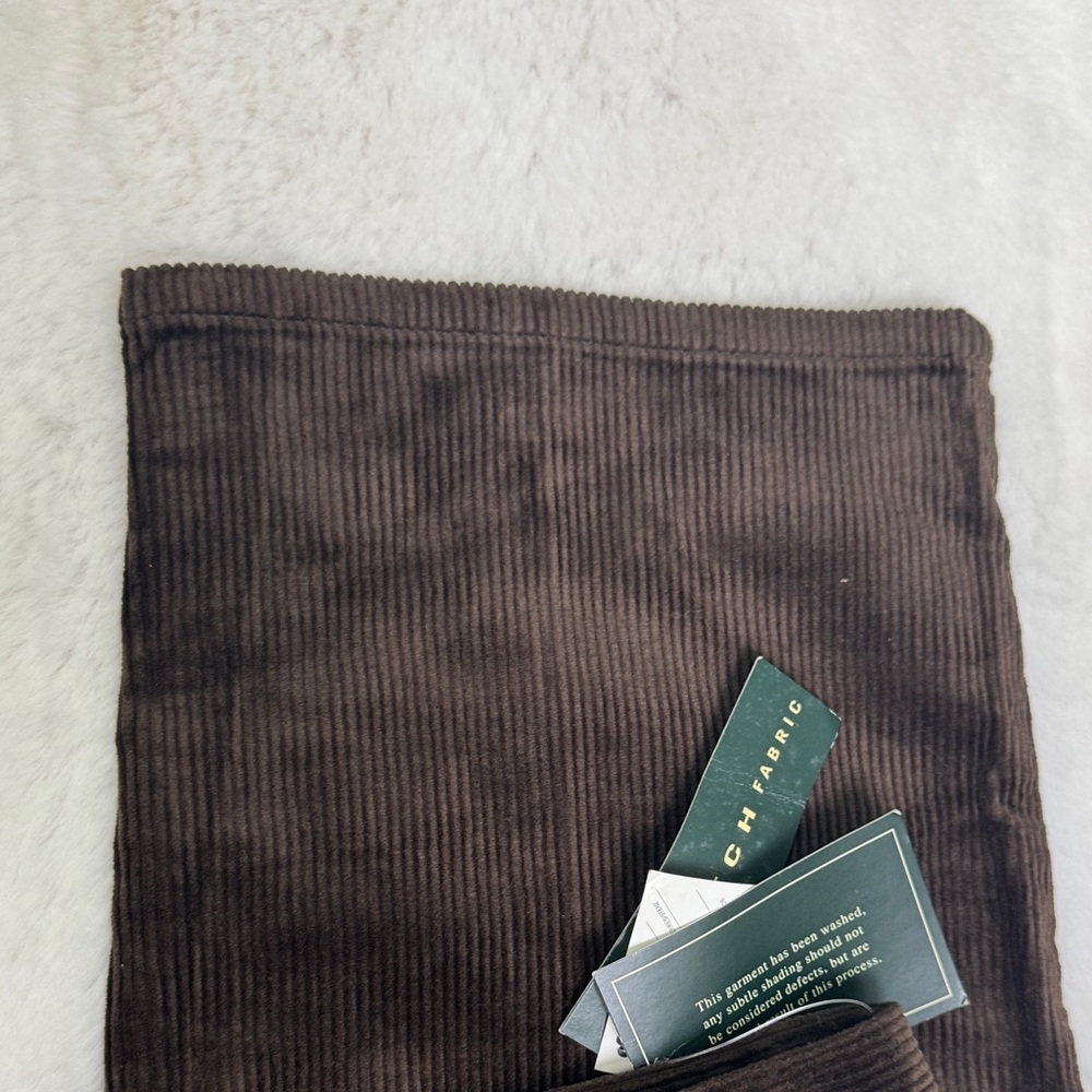 NWT Ralph Lauren Dark Brown Corduroy Pants 16 - Picture 7 of 13